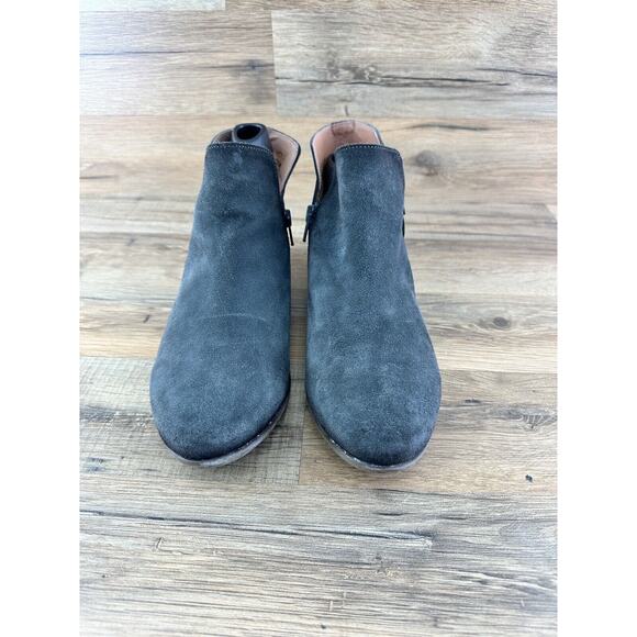 Eric Michael Hayley Women's Smooth Leather Ankle Boots Green Size 39|8 - Picture 2 of 7